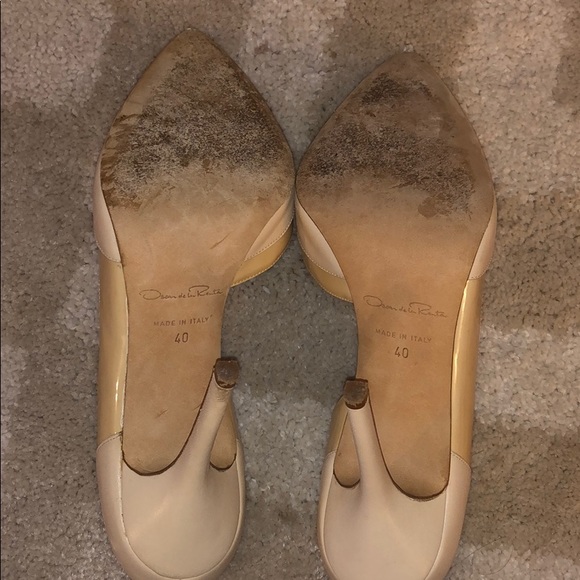 Oscar de la renta leather and Patent leather pumps - Picture 5 of 6